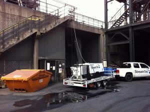 Stahlwerk Feinstrahlarbeiten Industrie Hannover Sandstrahlen